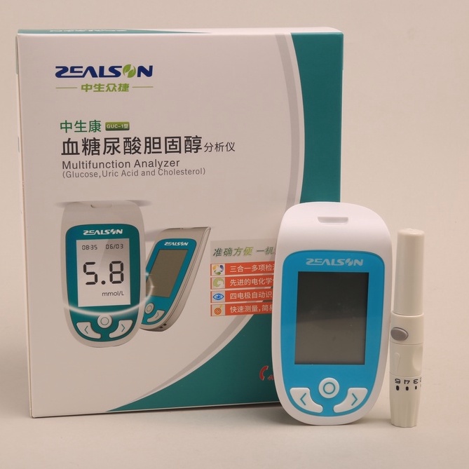 3 IN 1 Cholesterol Blood glucose meter Uric acid Blood glucose