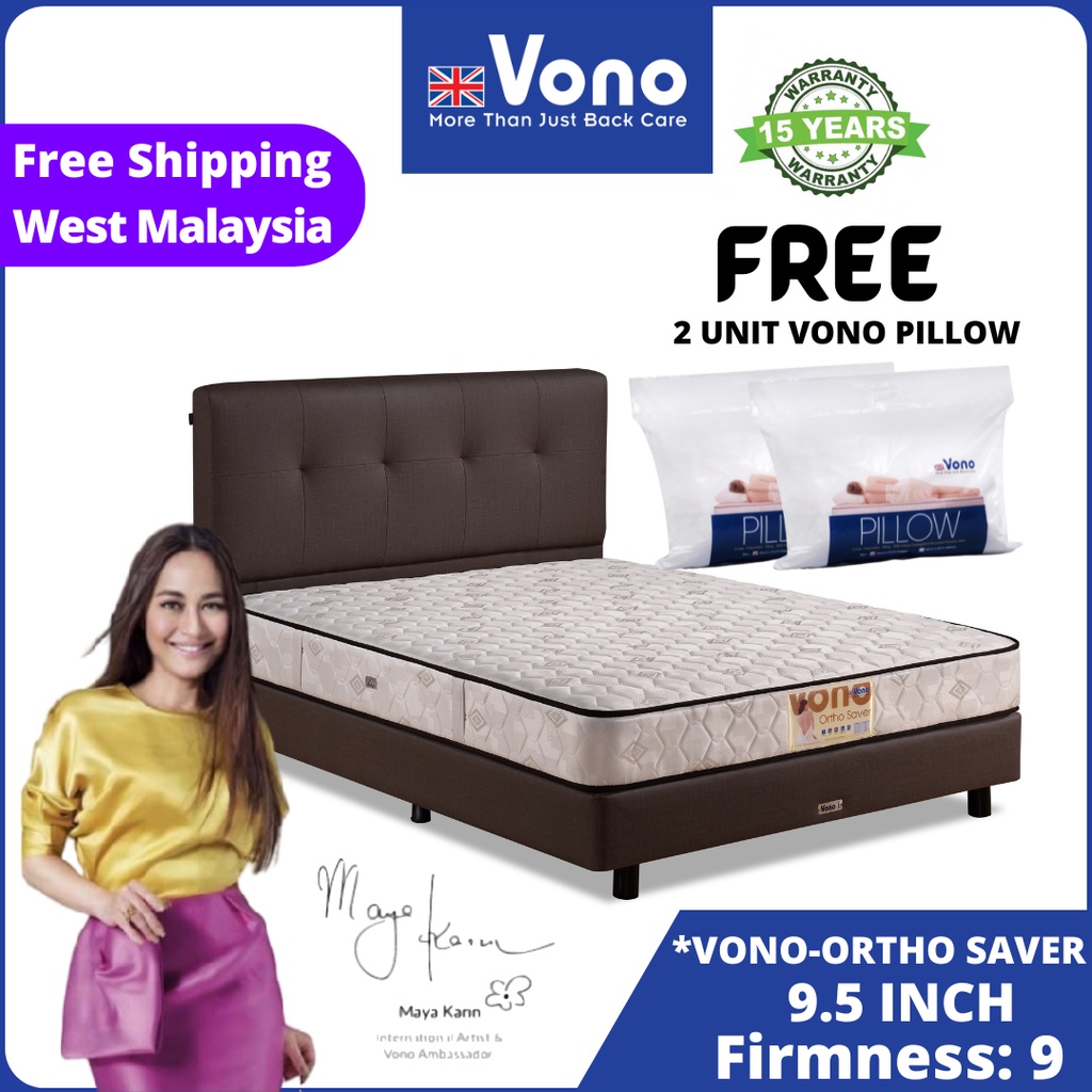 (FREE SHIPPING) Vono Ortho Saver Mattress/Tilam /Single/Super Single