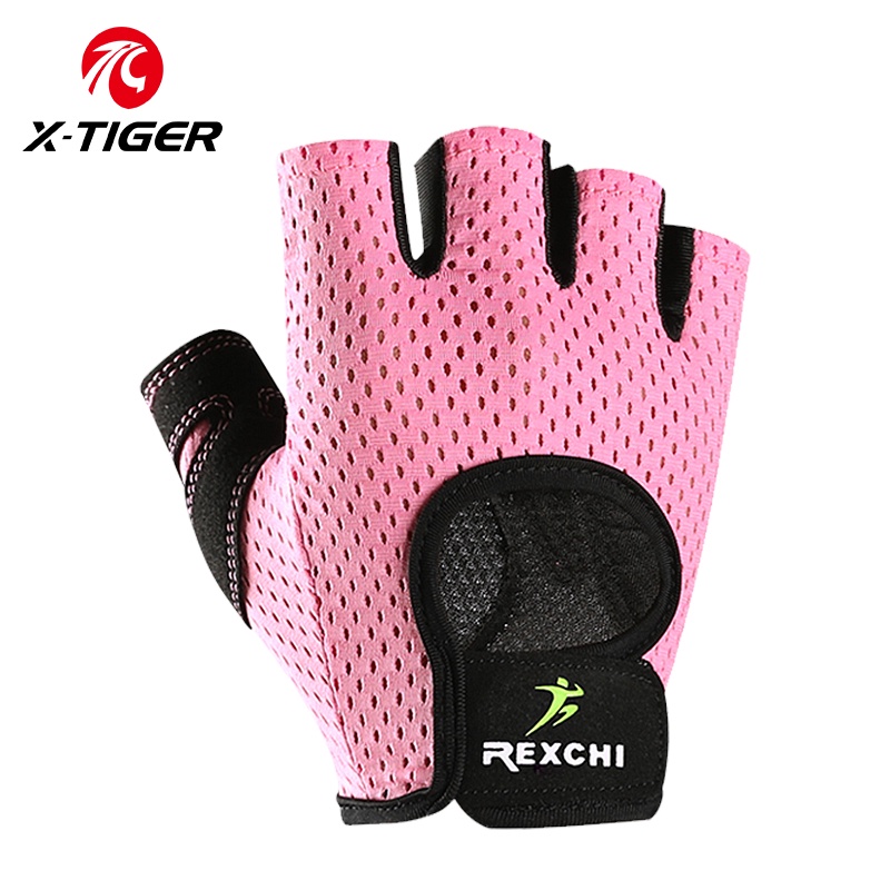 XTIGER Safe Gym Gloves Fitness Weight Lifting Gloves Body Building Exercise Sport Workout Glove