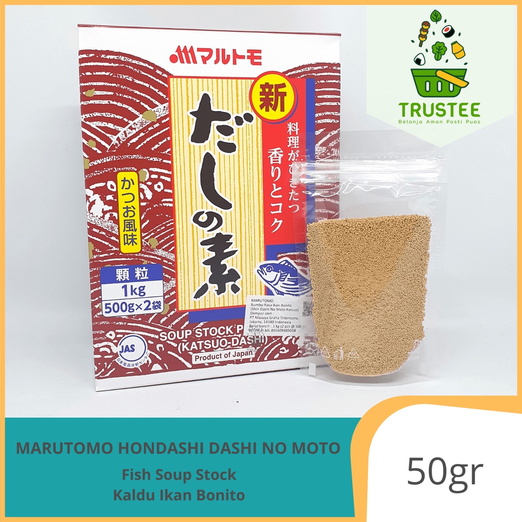 Gratedomo Hondashi/Katsuo Dashi/Bonito Fish Broth 50 gr udon ramen soup