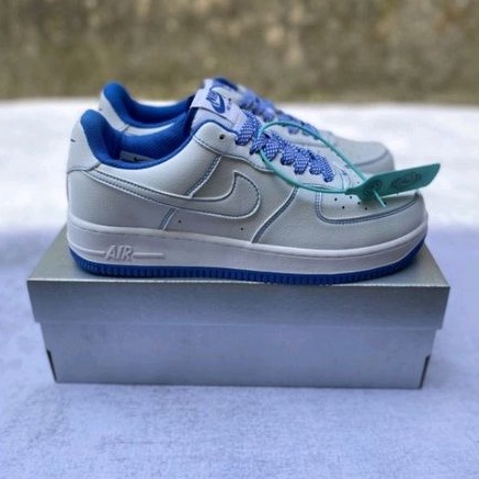 nike air force 1 white royal blue