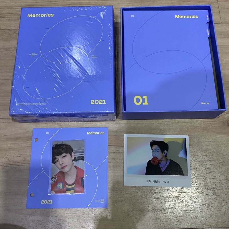 BTS Memories of 2021 Blu-Ray w/ POB & store TAEHYUNG PC