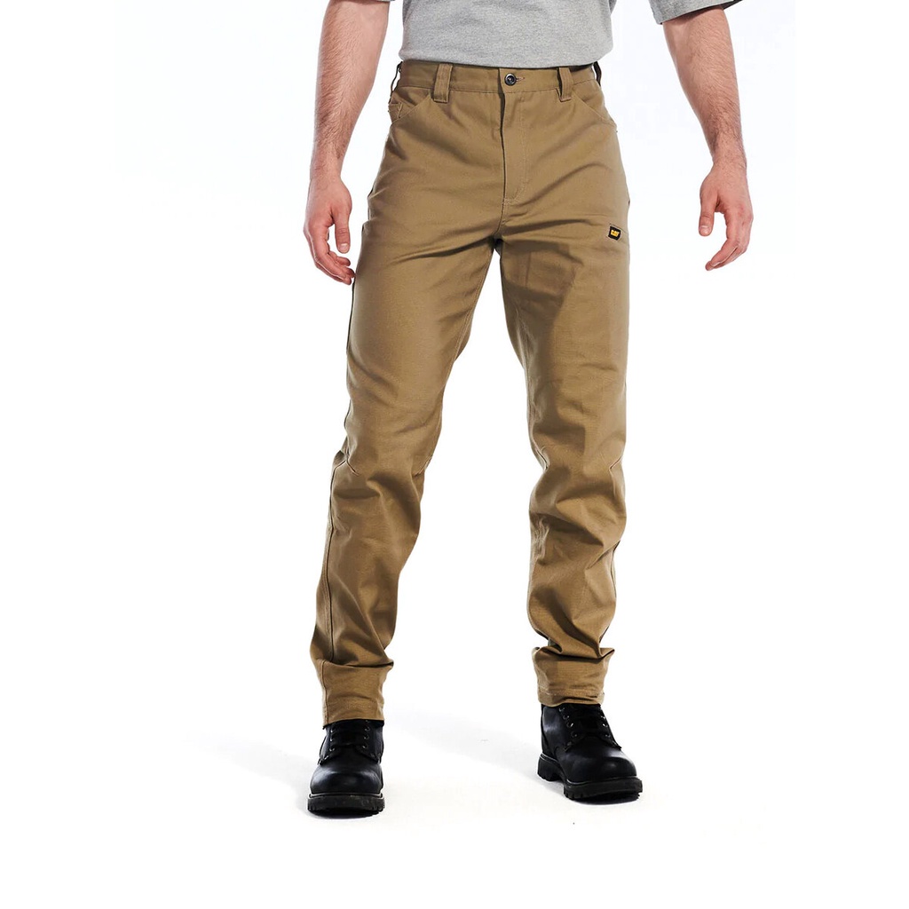 Caterpillar Men's Stretch Canvas Utility Work Pants Khaki (1810103