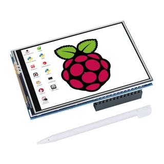 Brotect Pellicola Protettiva Per Schermo Raspberry Pi Touchscreen 3.5", Confezione Da 2, Trasparente Anti Impronte, Made In Germany