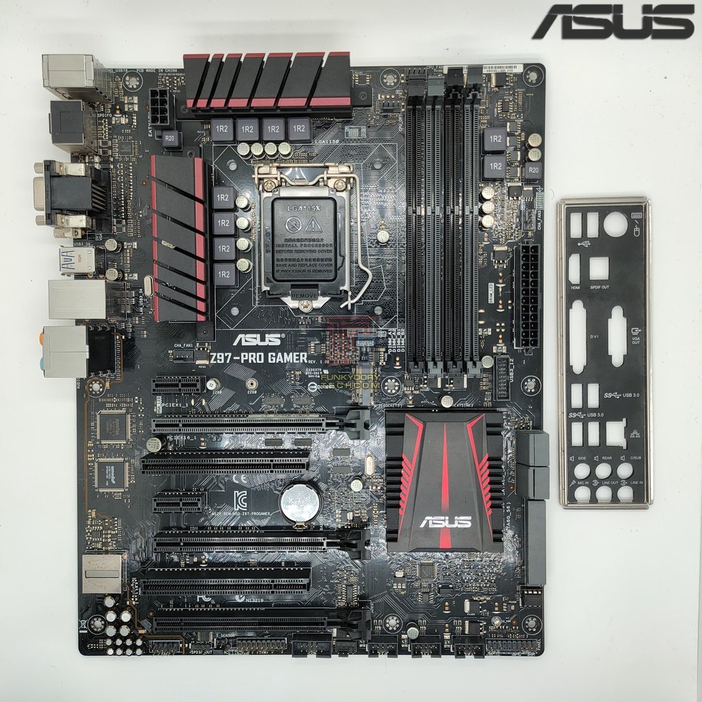 ASUS Z97-PRO GAMER (rev 1.00) マザーボード 動作品(美品) LGA1150 