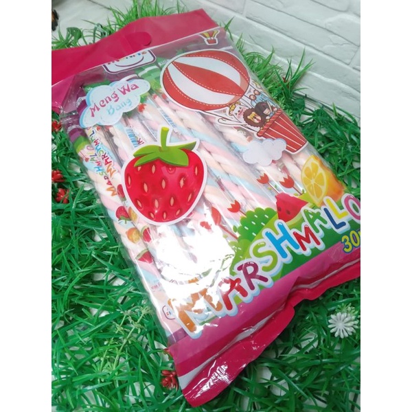 [READY STOCK] HALAL Sanwa Marshmallow Meng Wa Bang (30 pcs) Shopee