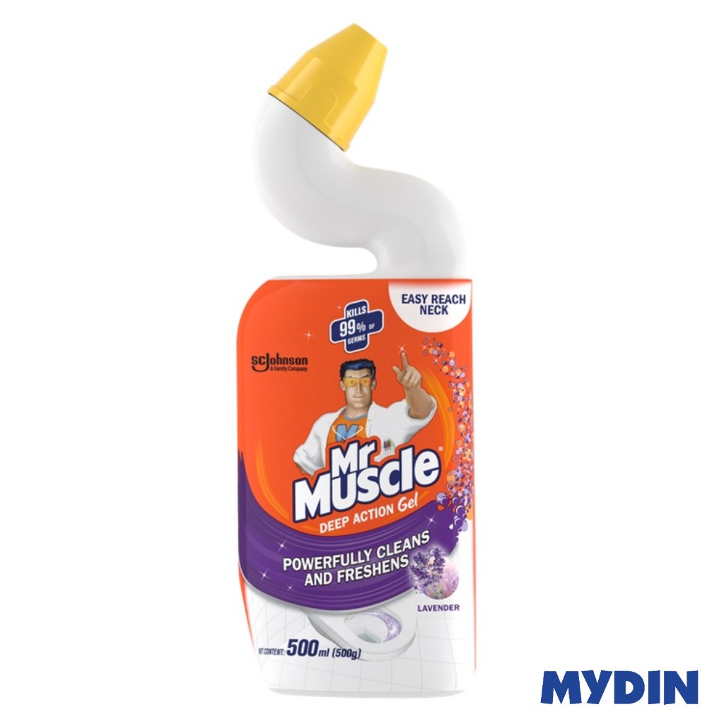 Mr Muscle Toilet Bowl Cleaner Lavender (500ml) Shopee Malaysia