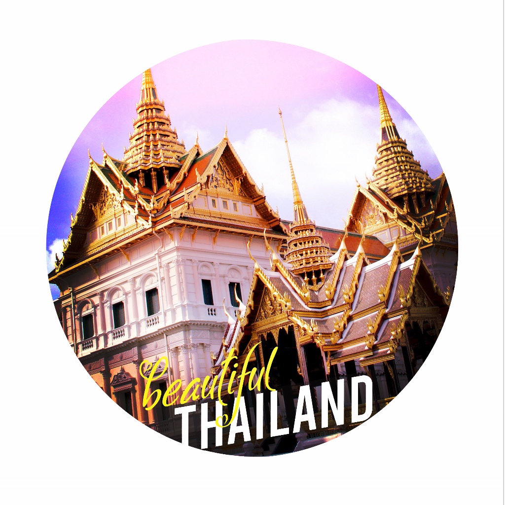 Button Badge Thailand Bangkok Hatyai Souvenir Gift 50 mm Shopee Malaysia