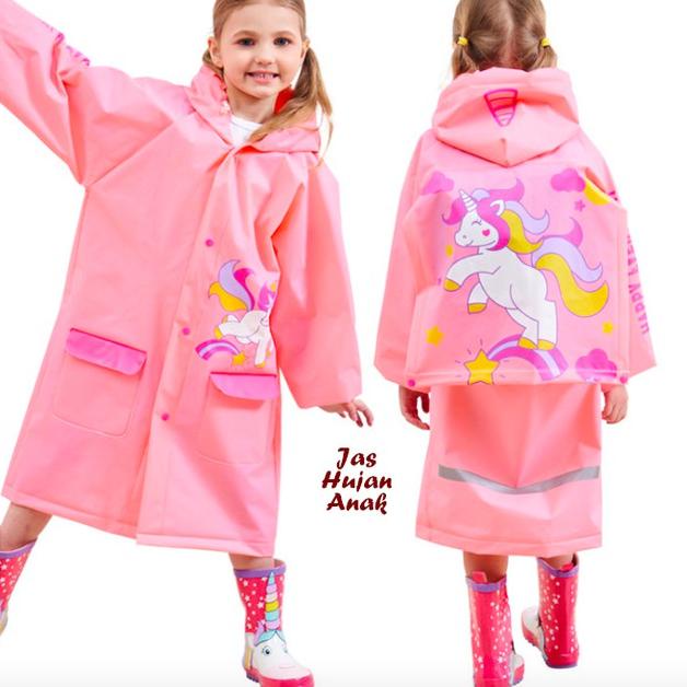 Children's Raincoat Tiger Fruits OWL Ship Cow Elephant Coat With