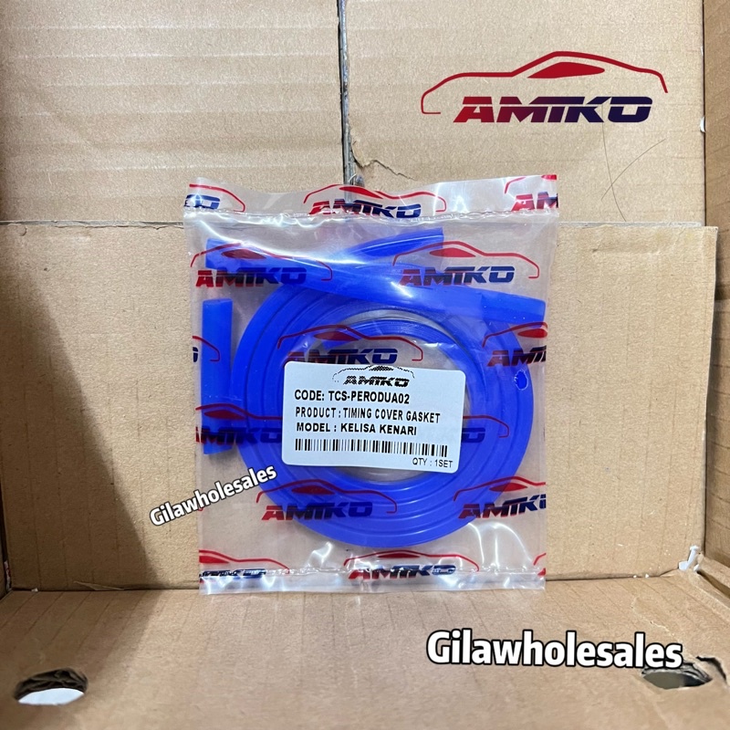 100 Original Amiko Perodua Kelisa Kenari Silicone Timing Cover Gasket