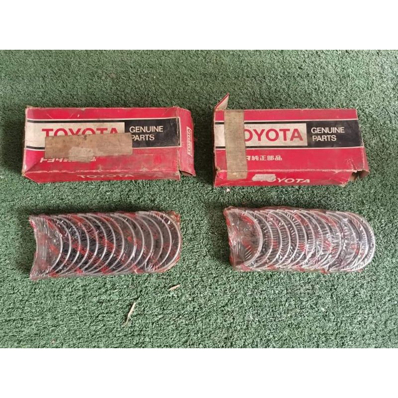 Main bearing (standart), toyota land cruiser HJ45/60. New genuine parts (NOS) Japan Shopee