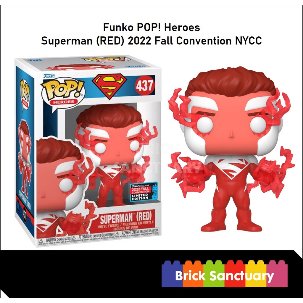 Funko Pop! DC Comics Superman (Blue) NYCC 2021 – Vinyl-Figur Ca. 9,5 Cm, Sammlerstück