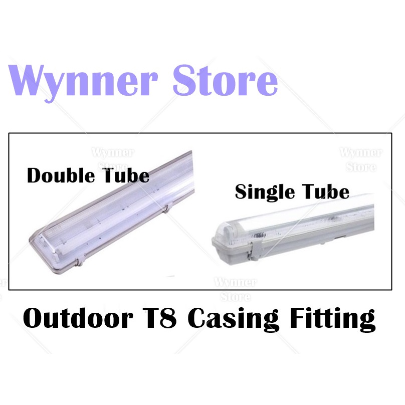 Designer Single Casing T8 Double Casing T8 Tube Outdoor T8 Casing ...