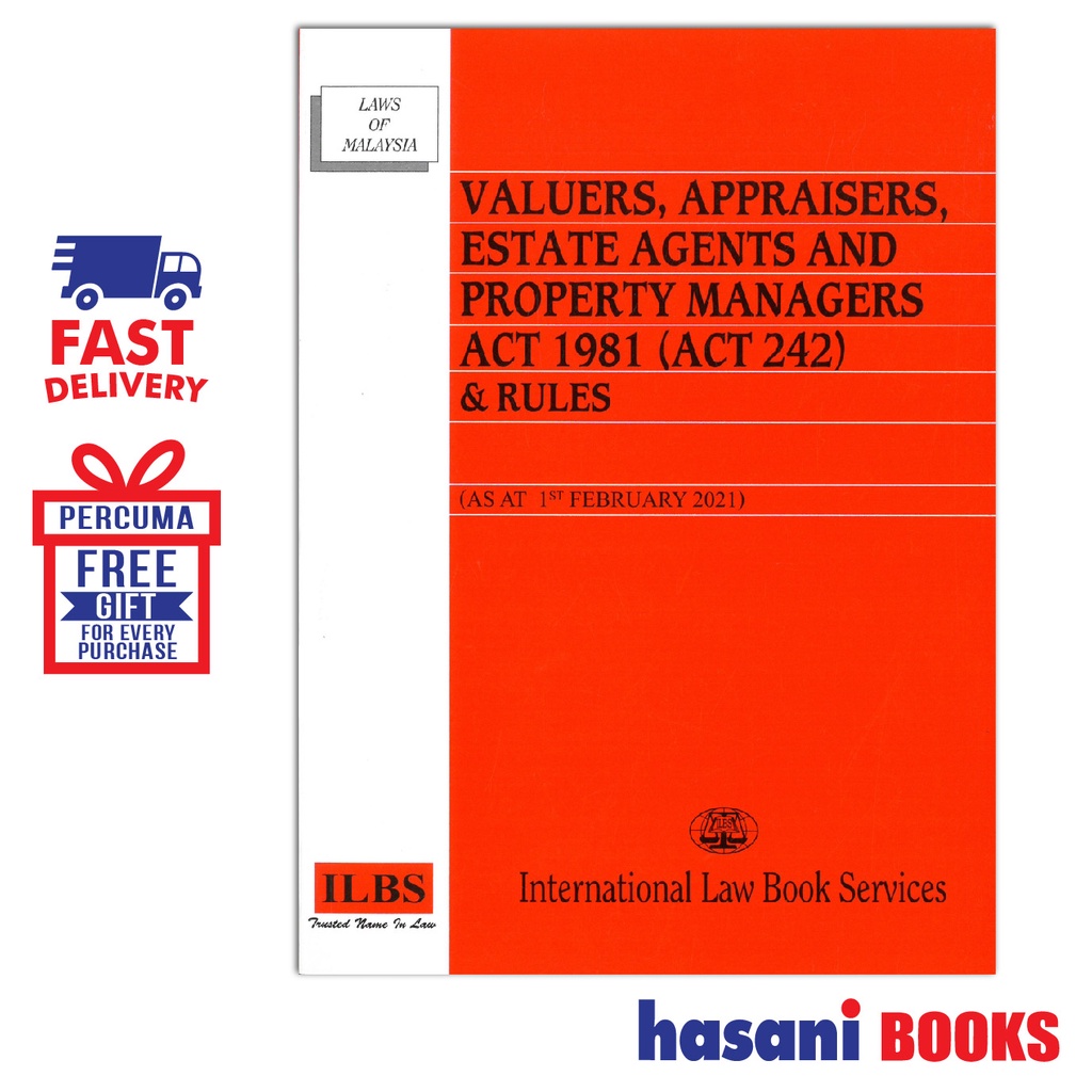 HASANI ILBS VALUERS APPRAISERS ESTATE AGENTS AND PROPERTY MANAGERS ACT