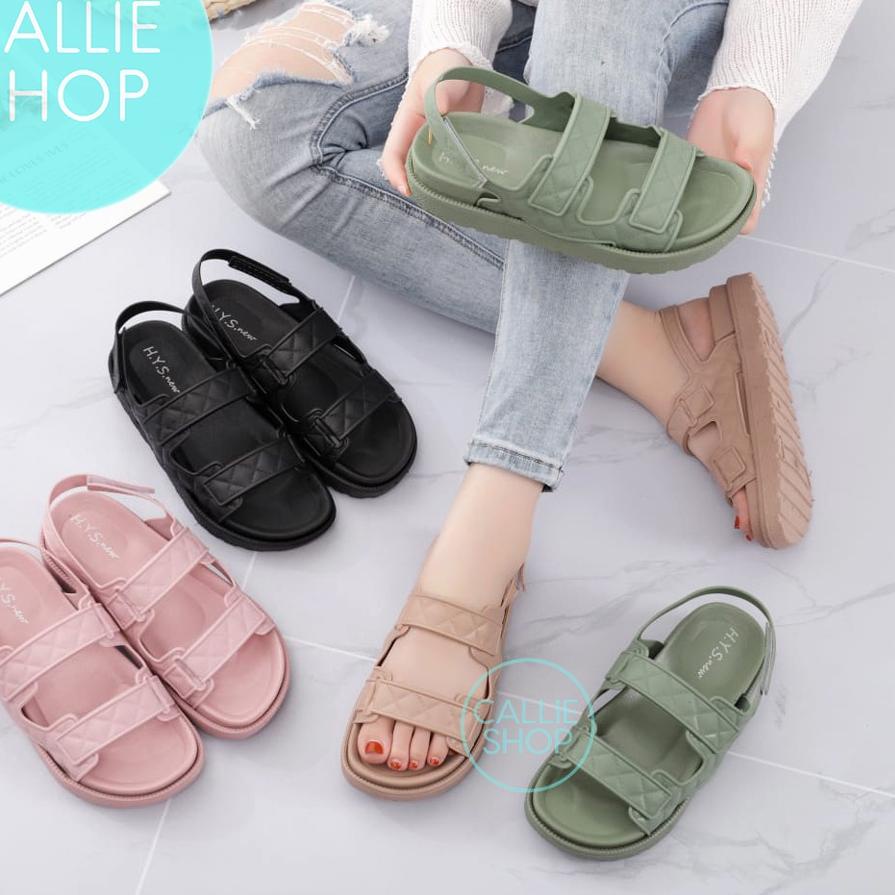 Rfm Jelly Sandal Elizasifa HYS 8868 GNVLCBLK (Wholesale) | Shopee Malaysia