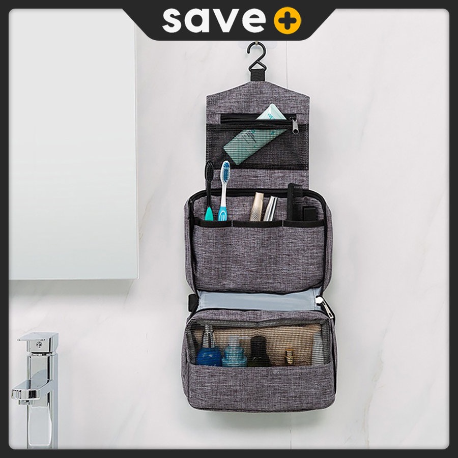 SAVE Travel Hanging Organizer Bag Portable Toiletry Bag Multifunction
