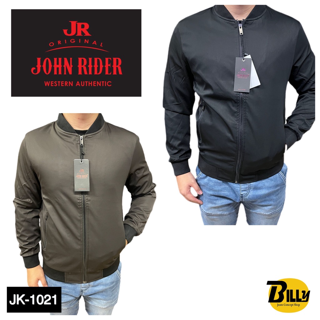JOHN RIDER Brand Men's Bomber Jacket (B169-JK-1021) | Shopee Malaysia