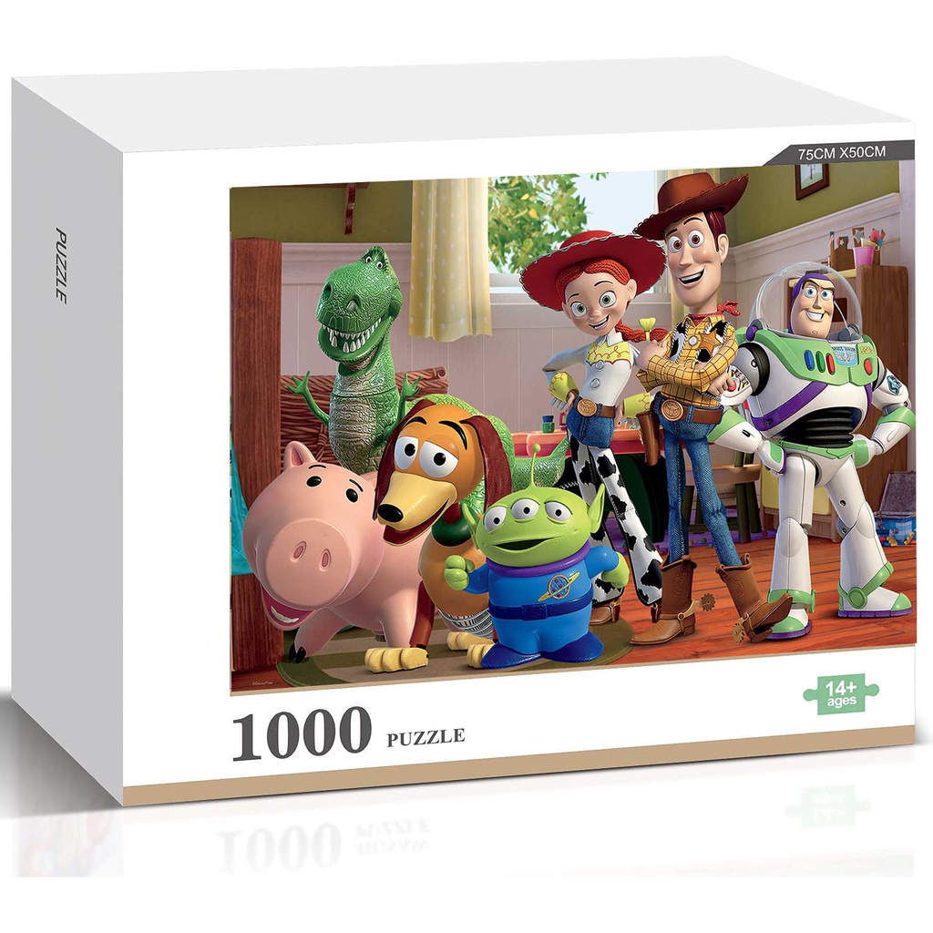 Pixar Toy Story 1000 Piece Jigsaw Puzzle Adult Children Wooden Puzzle ...