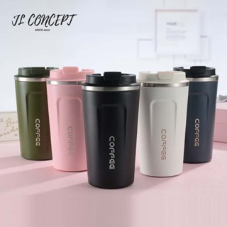 JL 500ML Insulated Tumbler Coffee Travel Mug Vacuum Insulated