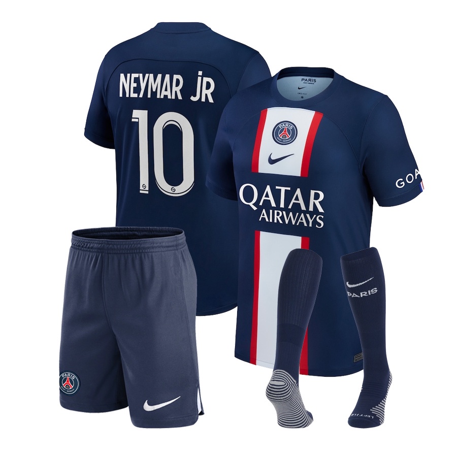 PSG Home Mbappe Kids Shirt 2022 2023