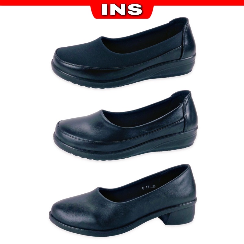 INS 💖 36-41 CHELSEAPOLO Women Office Black Shoes School Loafers Shoes ...