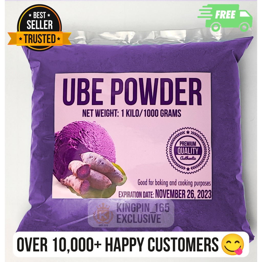 PURE Natural Premium Ube Powder (Purple Yam Powder) for Soft UbeCheese