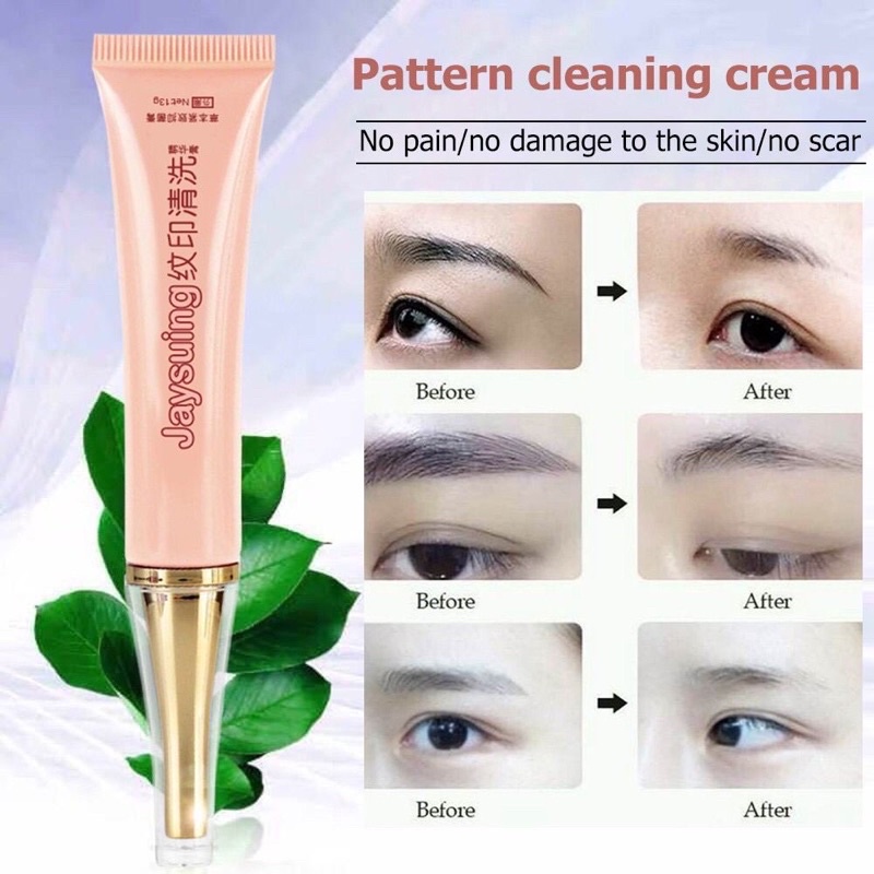 Jaysuing Cream Tattoo Removal Krim buang bekas tattoo penghilang bekas