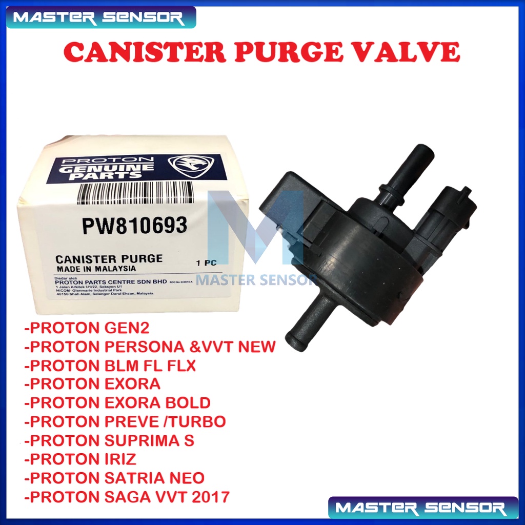 CANISTER PURGE VALVE PROTON SAGA BLM FL FLX / PERSONA / PREVE / GEN2