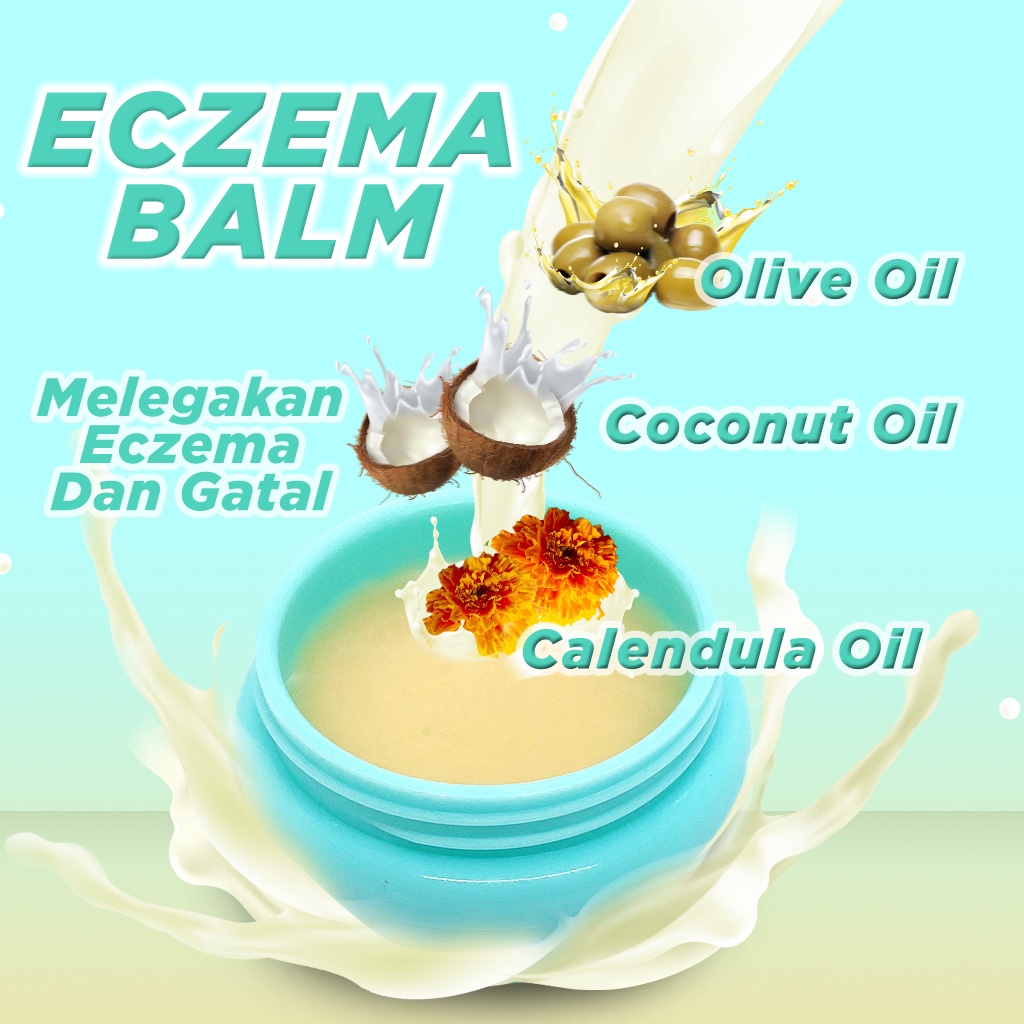 Eczema Cream Natural Untuk Eczema Kulit Gatal Balm Bahan Semulajadi