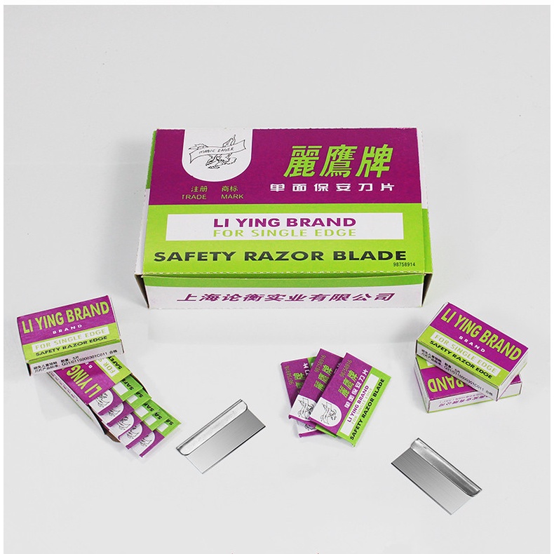 100PCS/BOX Safety Razor Blade for LCD OCA Adhesive Sticker Removing ...