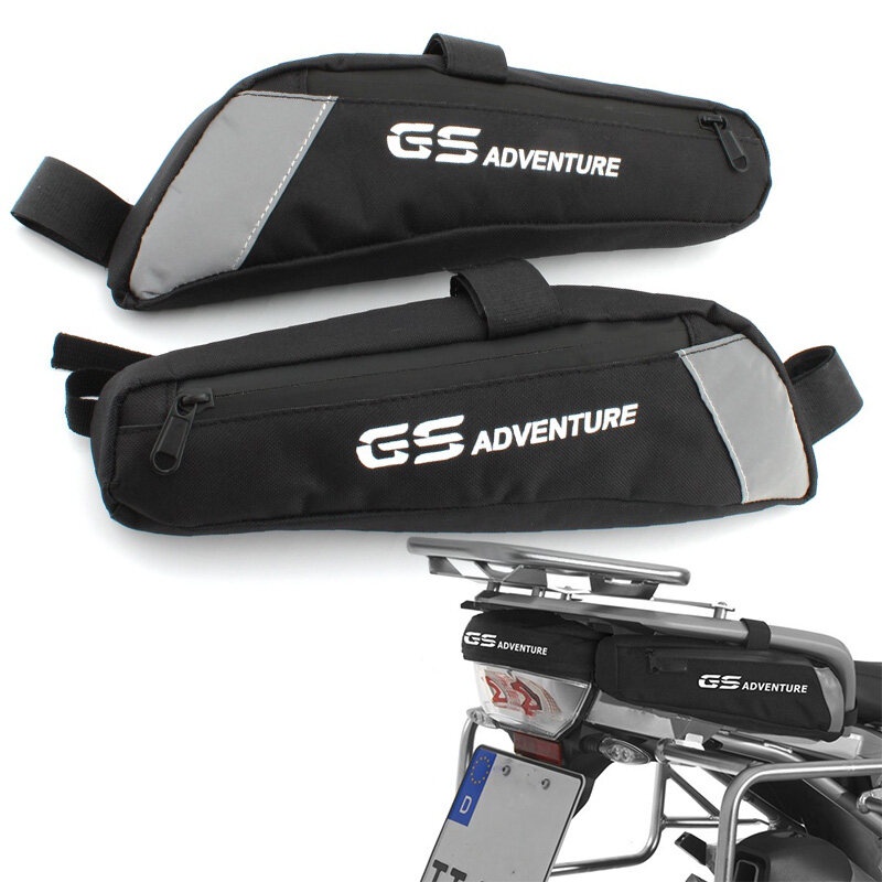Black Textile Side Bag Luggage Rack Bag For BMW R1200GS LC & R1250GS Adventure – Left/Right