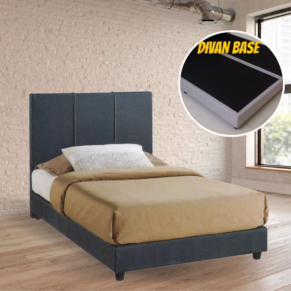 Furniture Direct Zoya Single Size Divan Bed Frame Katil Single Divan Katil Single Murah Shopee 