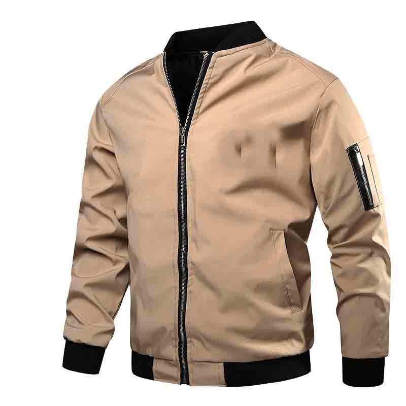 Men‘s Jackets Motorcycle Jacket Reflective Rider Slim Fit Bomber Jacket ...