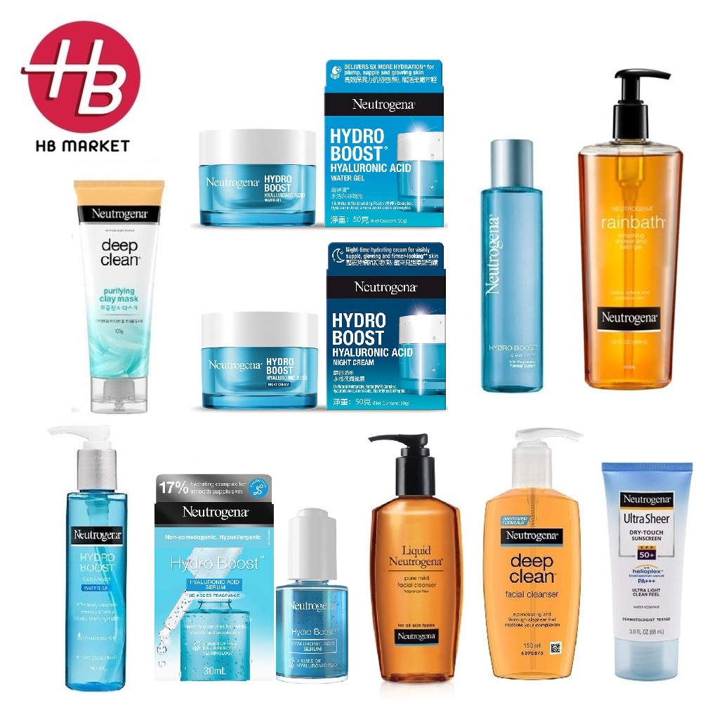 Neutrogena Hydro Boost Water Gel/Sleeping Mask/ Lotion/Serum/Deep Clean