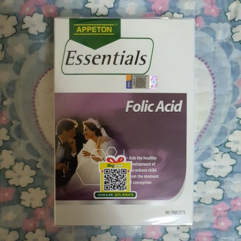 Appeton Essentials Folic Acid Tablets 90s (Expiry Date02/2025