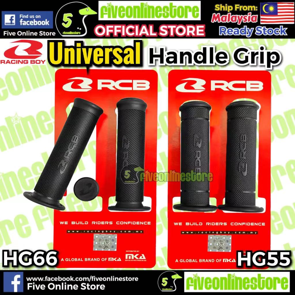 RCB Universal Rubber Handle Grip HG66 HG55 ORIGINAL Racing Boy Bar End ...