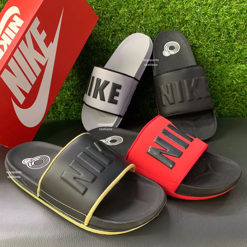 NIKE Mens Offcourt Slides Sandals Slippers BQ4639 100 Original Ready Stock Shopee Malaysia