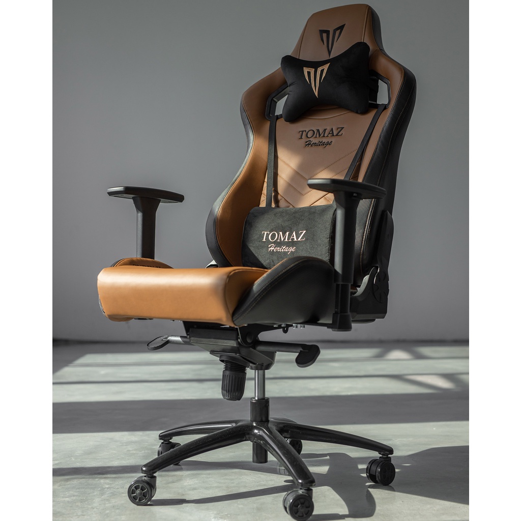 Tomaz Syrix II Gaming Chair (Brown) | Shopee Malaysia