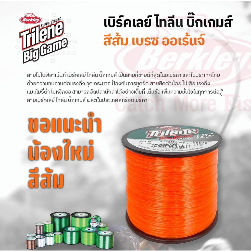 BERKLEY TRILENE BIG GAME SUPER STRONG FISHING LINE