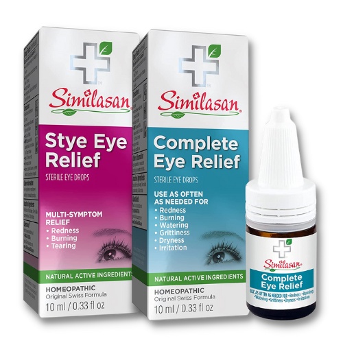 Similasan Complete Eye Relief Stye Eye Relief Eye Drops Bottle, for