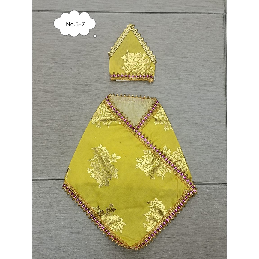 Sai Baba Dress_ Size_No. 6 for Idol height - 11