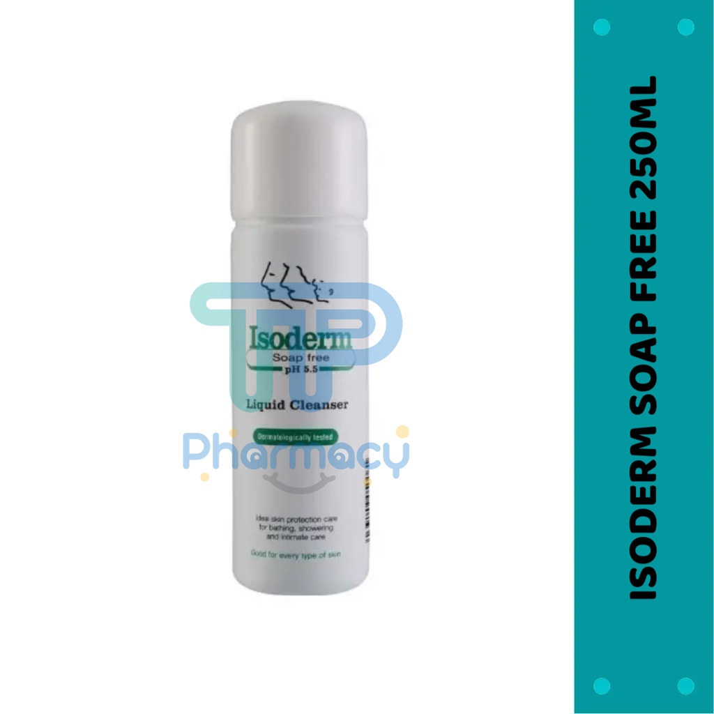 ISODERM SOAP FREE LIQUID CLEANSER 250ML (defends the skin against ...