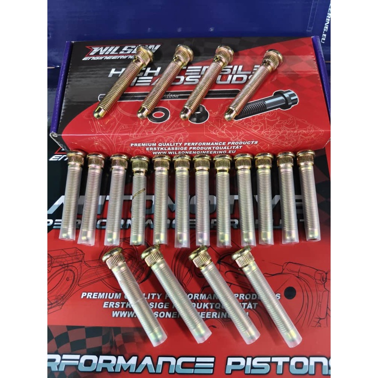 Wilson Engineering Extended Long Wheel Stud M12x1.5 ( heavy duty like