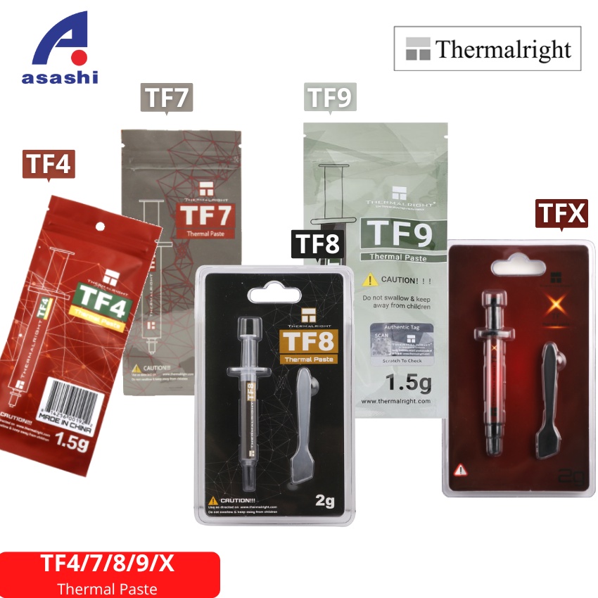 Thermalright TF4 / TF7 / TF8 / TF9 / TFX Thermal Paste diy | Shopee ...