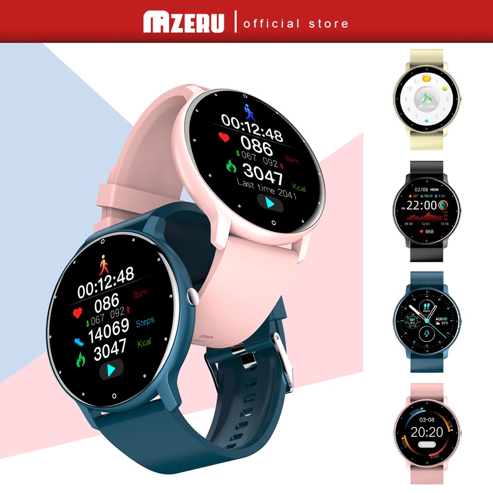 Mazeru SMART WATCH Waterproof Fitness Tracker Full Touch Screen