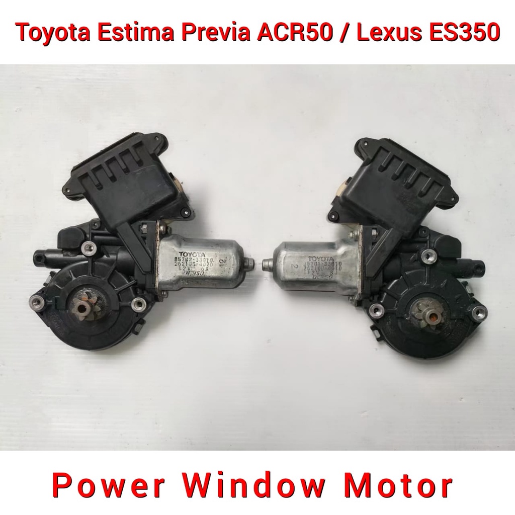 🇯🇵🇯🇵 Door Regulator Motor Toyota Estima Previa ACR50 Lexus ES 350 ...