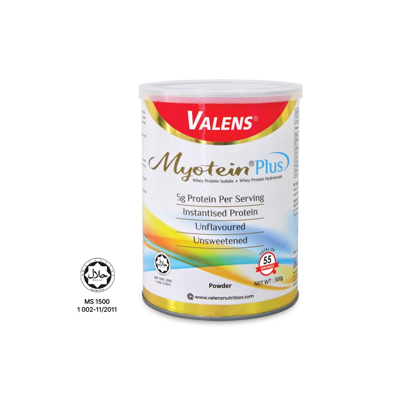 [halal] Valens Myotein Plus Whey Protein 300g Shopee Malaysia