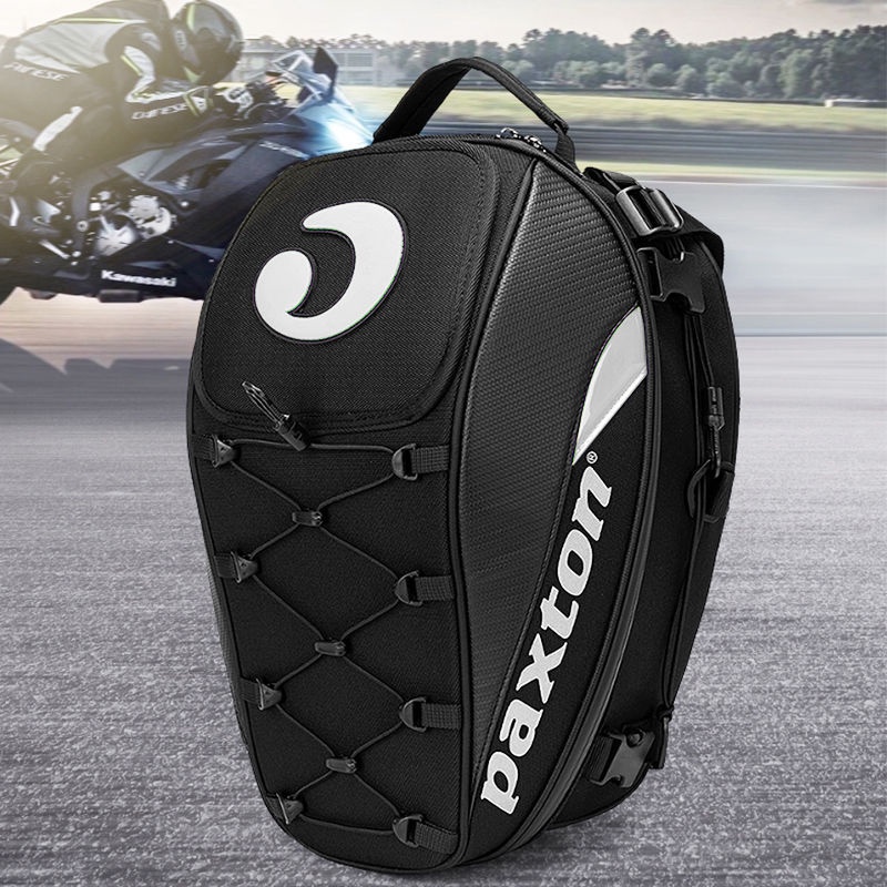 WOSAWE Motorcycle Tail Bag Luggage Moto Saddle Bag Waterproof Tank Bag Motocross Motorbike Shoulder Bag Rear Seat Trunk Backpack | Singapore