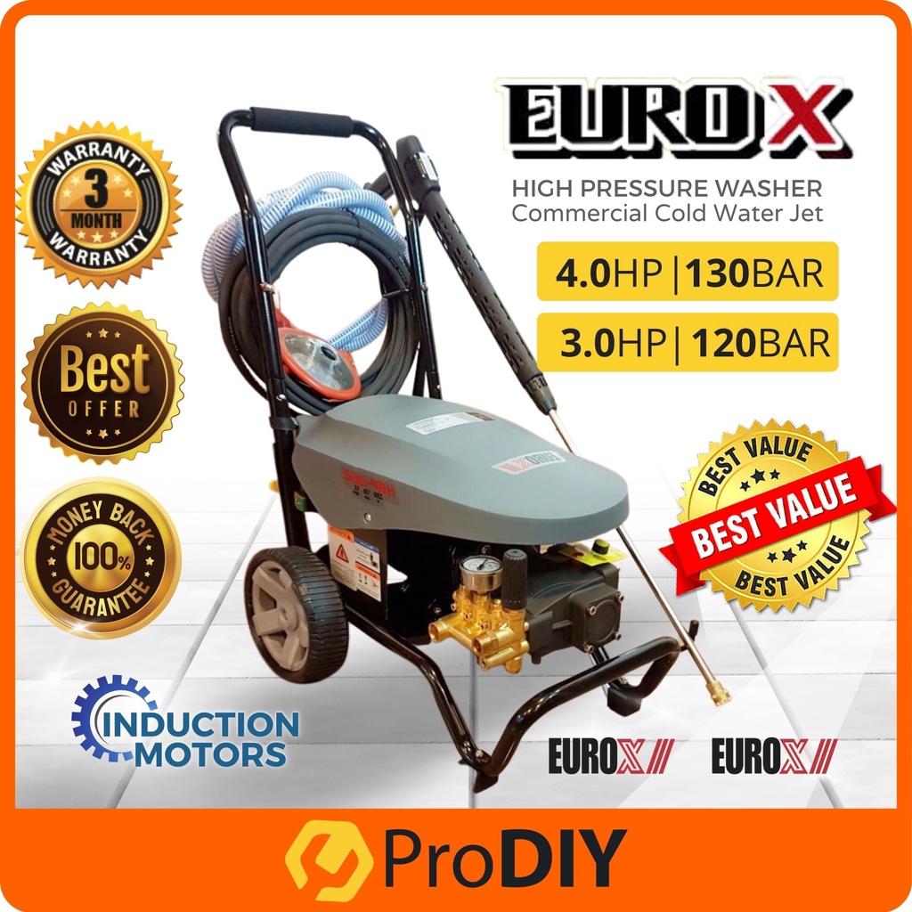 PRODIY EUROX HBP1212 HBP1313 Water Jet High Pressure Heavy Duty ...