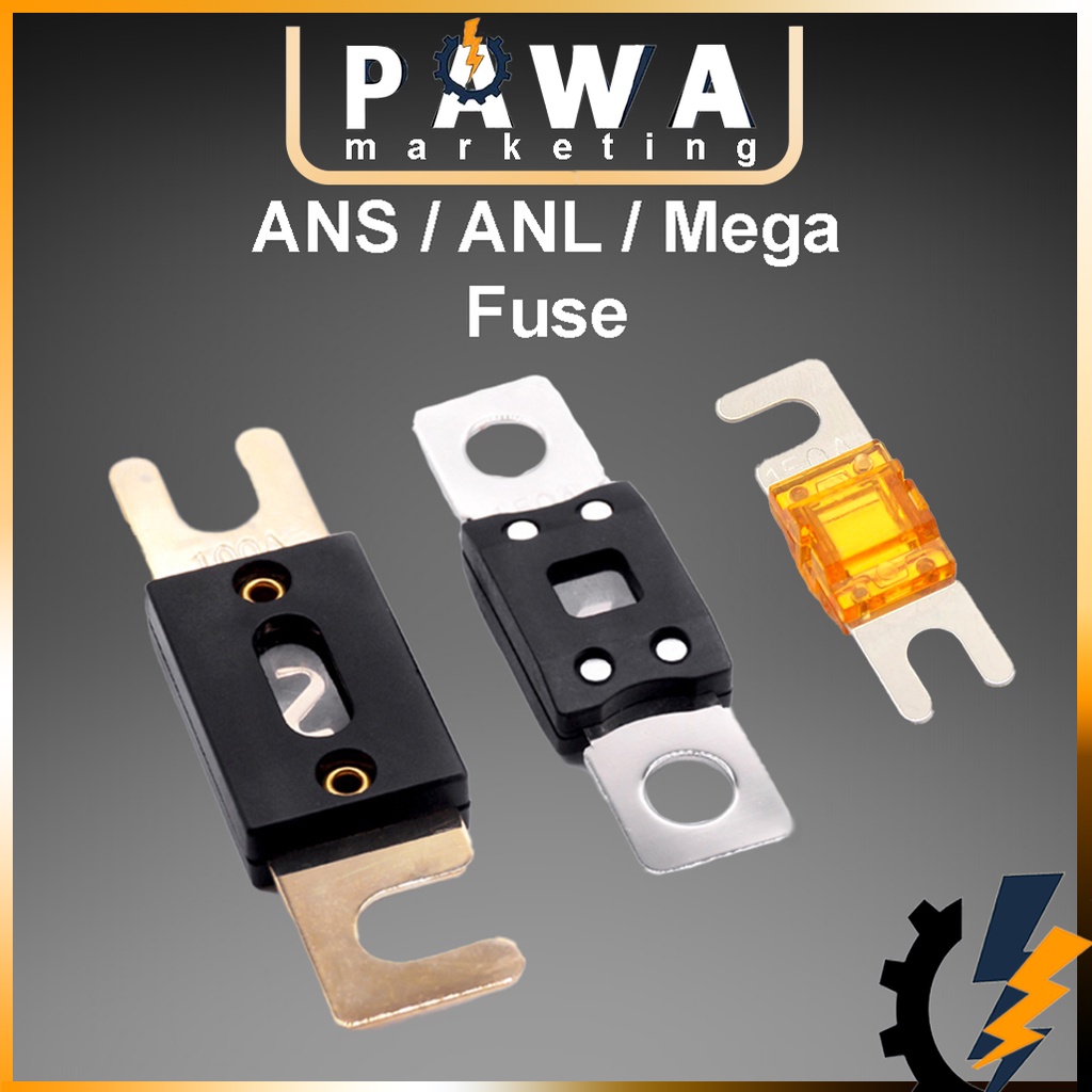 Fusibles MIDI 30A à 150A - Pour Auto, Bateau, 12V/24V - Lot De Différents Ampérages